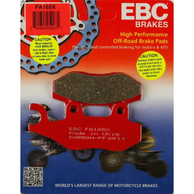 EBC X Series Carbon Brake Pads FA165X