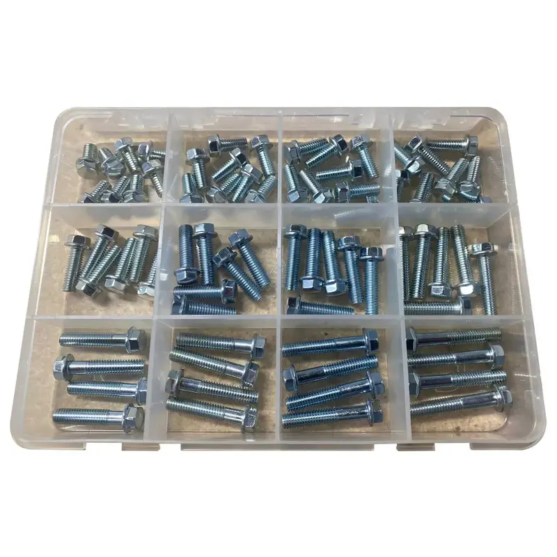 72pc M6 Flange Bolt Kit Necessities for Honda Motorcyles & ATVs