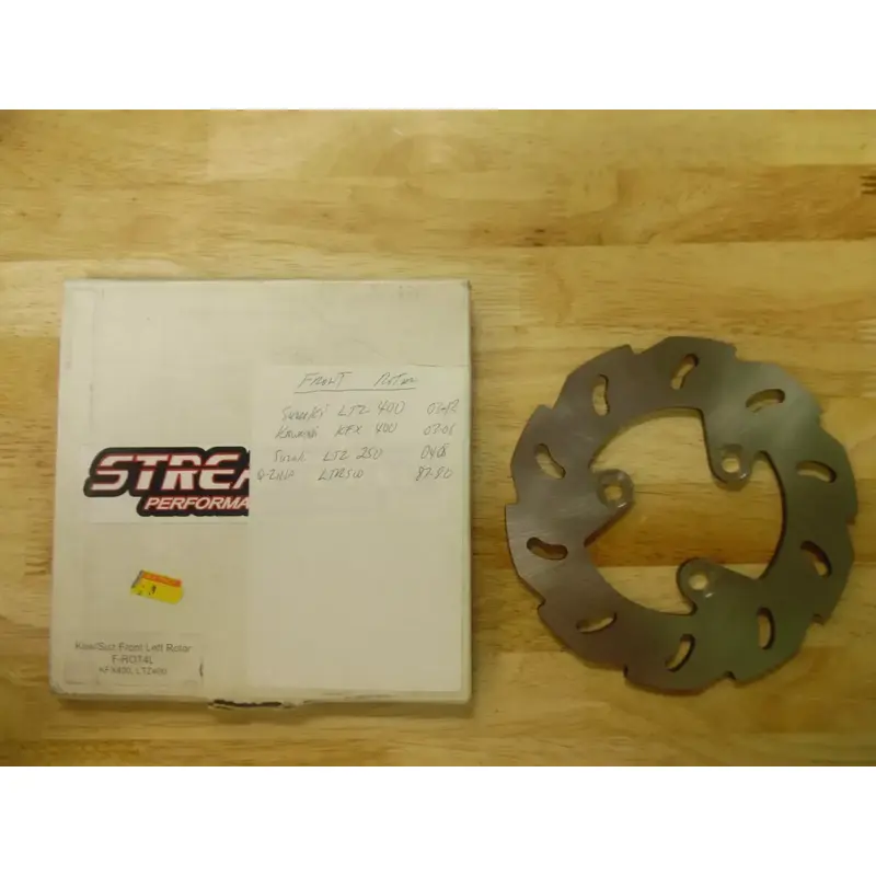 F-ROT4L STREAMLINE FRONT LEFT ROTOR KAWASAKI SUZUKI BRAND NEW UNUSED STEEL