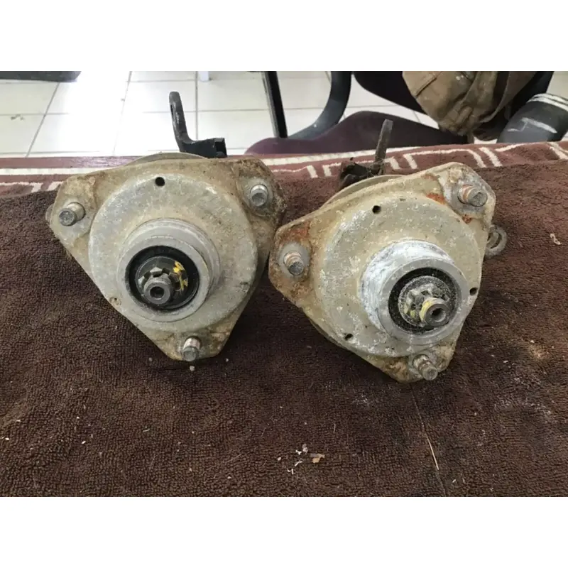 1987-2006 Suzuki LT80 OEM Front wheels hubs brake drums wheel bearing