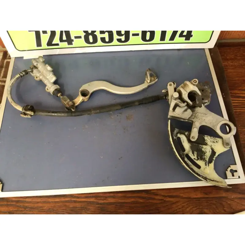 OEM 2005 Honda CRF450r CRF 450r Rear Caliper Master Cylinder Brake Line Pedal