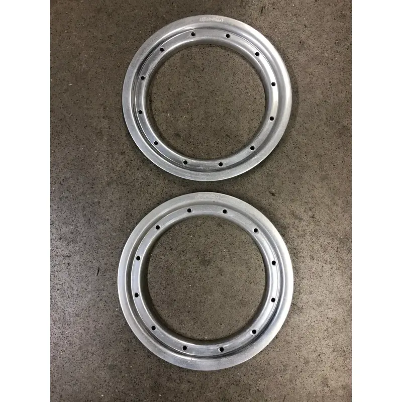 Rock Aluminum 10" Beadlock Rings Set Front Wheel YFZ450R TRX450R LTR450