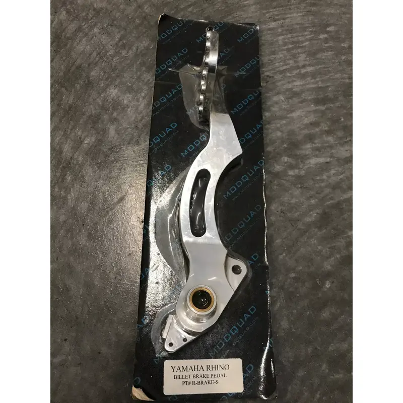 MODQUAD BILLET BRAKE PEDAL YAMAHA RHINO 450 660 700 ALL YEARS