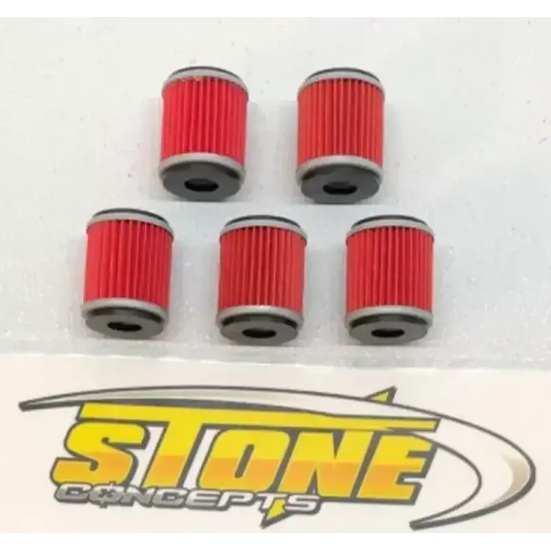 Yamaha Oil Filters 141 YFZ450 2004 2005 2006 Qty (5) WR250F WR450F YZ250F YZ450F