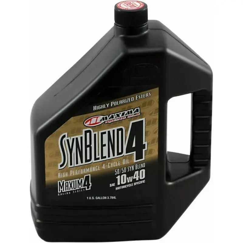 Maxima Racing Oil SynBlend Semi-Synthetic 4-Stroke Motor Oil | 10W-40 | 1 Gallon