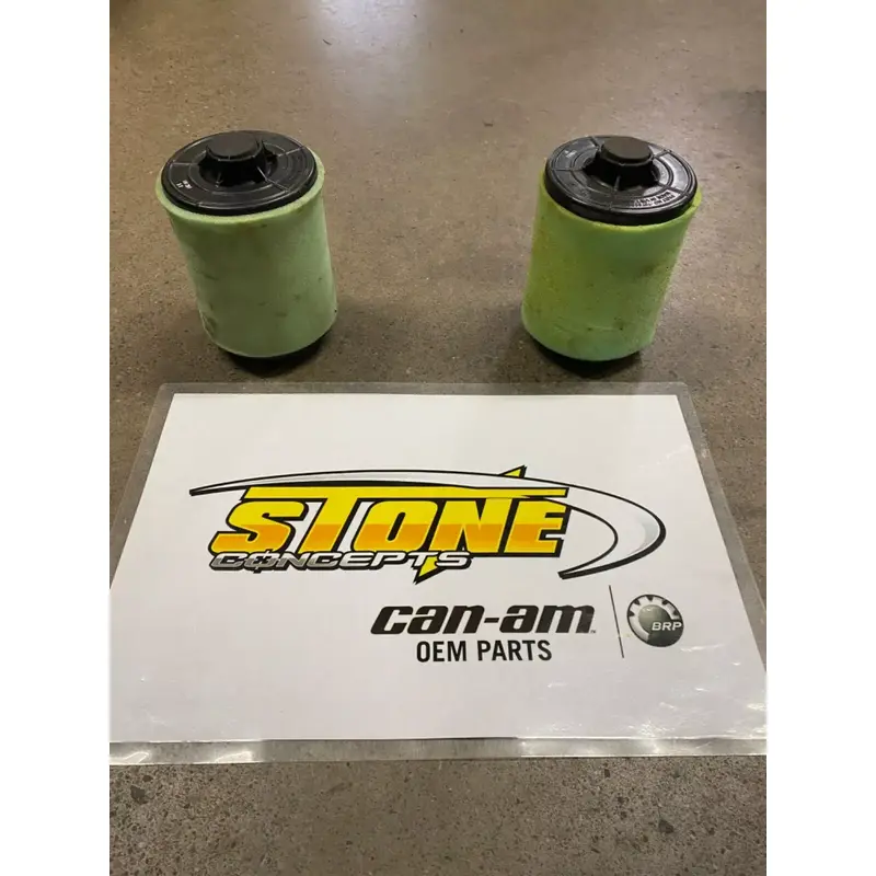 Can-Am ATV OEM Outlander Renegade Air Filter Cartridge 1000 570 650 850 SET OF 2