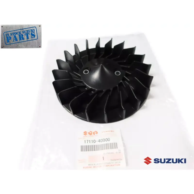 ENGINE COOLING FAN 1987 - 2006 SUZUKI LT80 LT 80 QUADSPORT OEM 17110-40B00