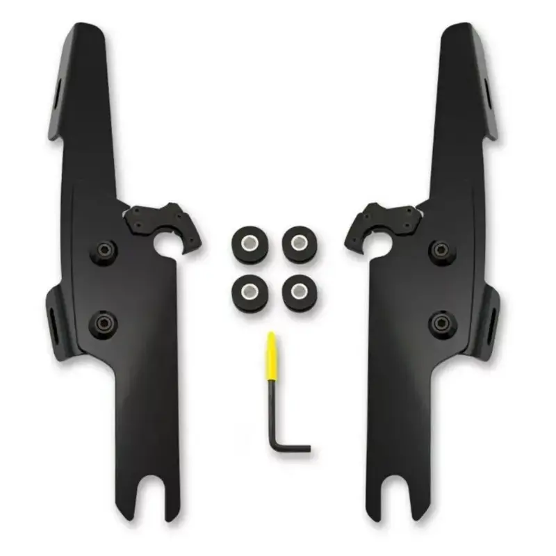 Memphis Shades Fats/Slim Batwing Fairing Mounting Kit Hardware for Road King