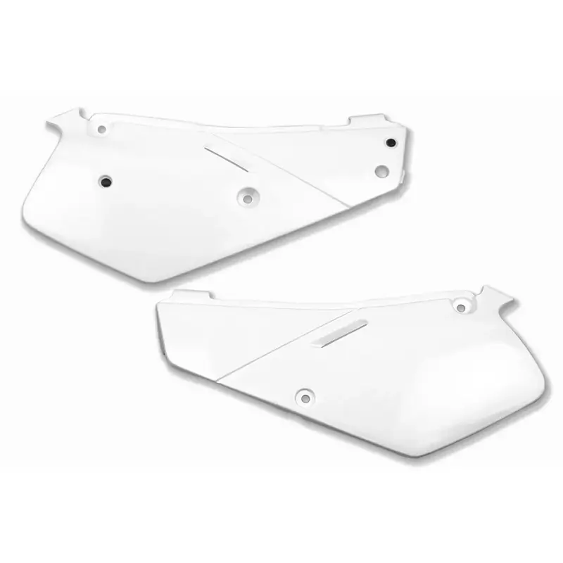UFO White Side Number Plates for 1986-1999 RM80 SU03963041