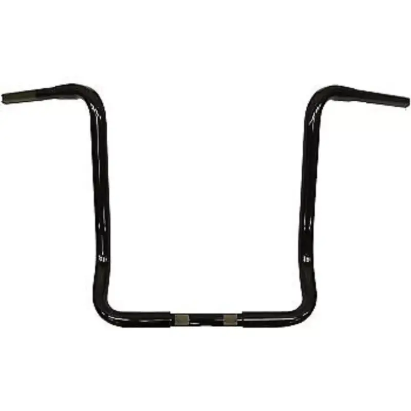 LA CHOPPERS LA-7321-16B Black 1-1/4" Touring 16" Ape Hanger Handlebars