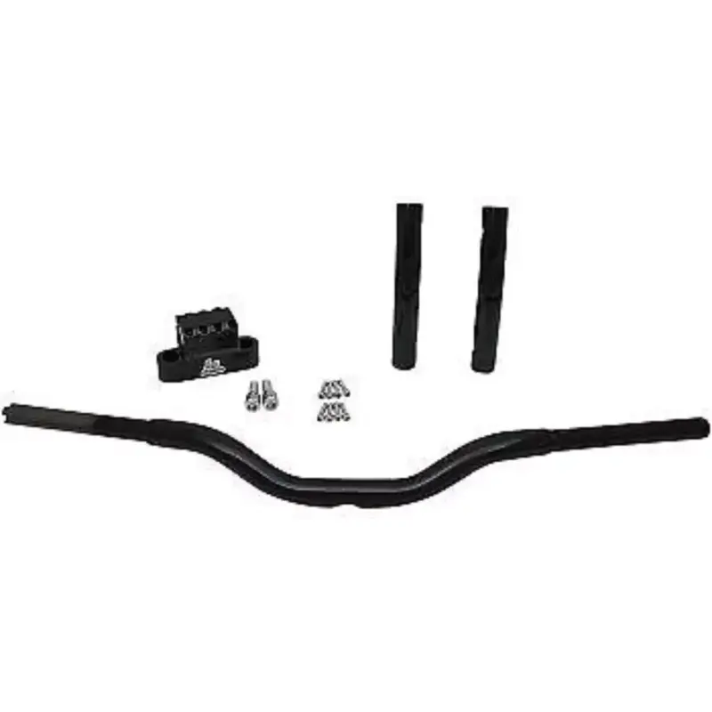 LA CHOPPERS LA-7336-08B Black 11" Kage Fighter-T Pullback Handlebars
