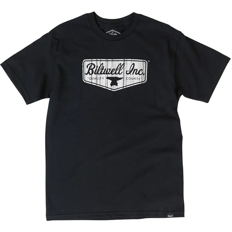BILTWELL T-SHIRT [SHIELD BLACK]