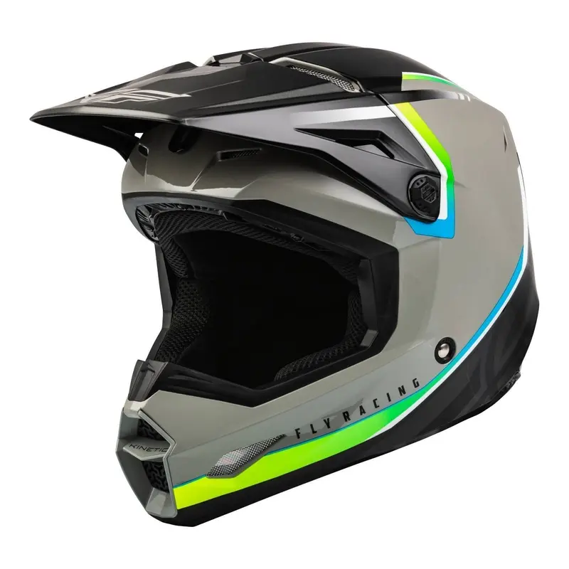FLY '23 KINETIC VISION HELMET GREY/BLACK