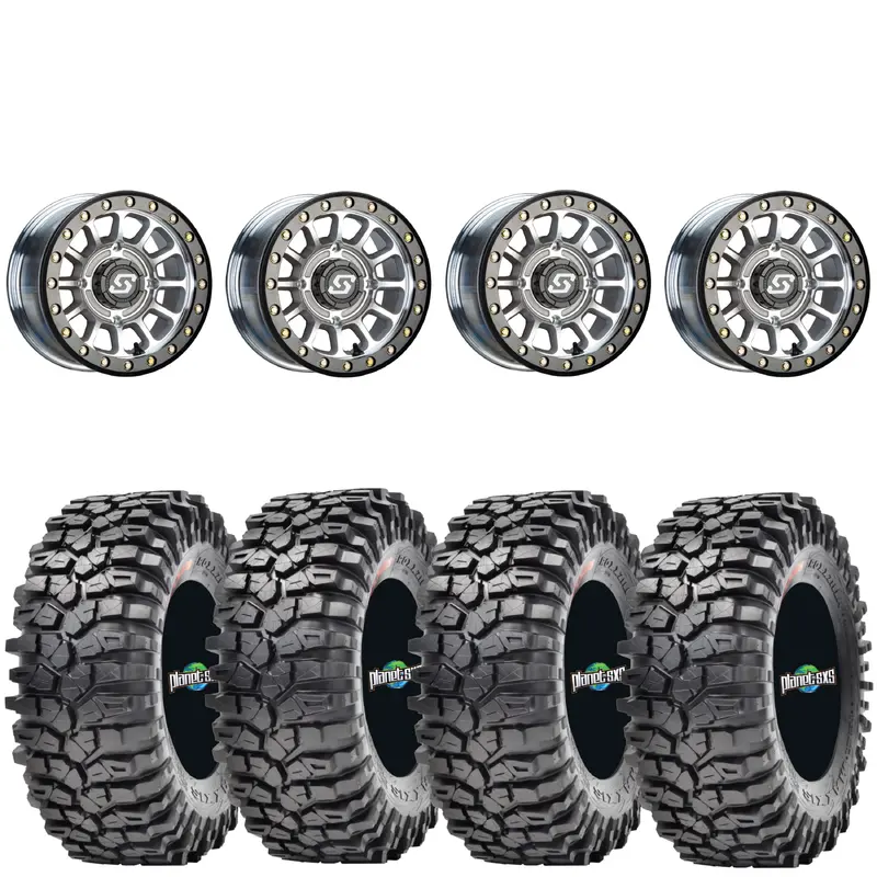 Sedona Sano beadlock machined on Maxxis Roxxzilla | 4/156 5+2 (+38mm)