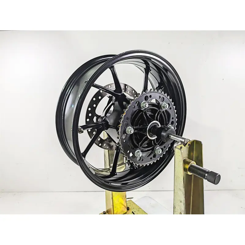 2016 BMW F800R K73 Straight Black Rear Wheel Rim 17x5.5 36318551414