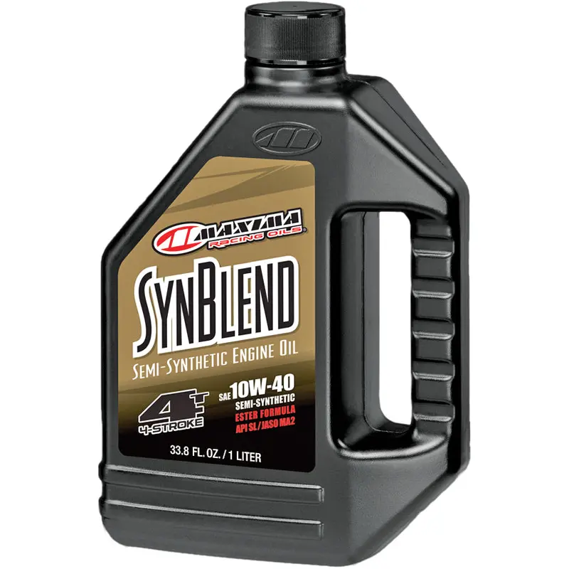 SYNTHETIC BLEND MOTOR OIL 4T 10W40 1L 12/CASE