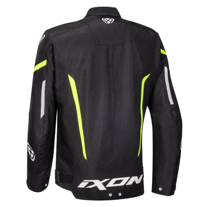 Ixon STRIKER Jacket Blk/Wht/Yel - Sport Textile