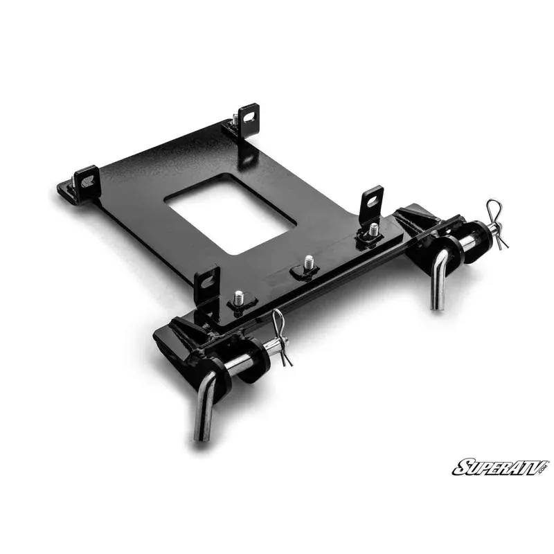 SuperATV Polaris RZR XP 1000 2014-2023 Pro Snow Plow Mount SPM-P-RZR1K-001-02