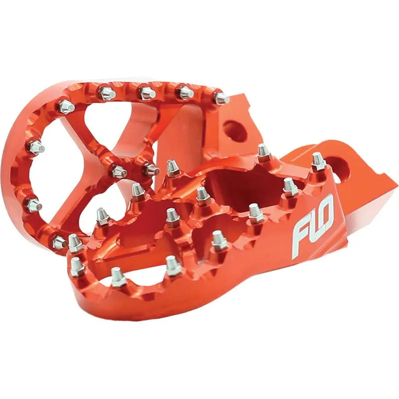 FLO Pro Series Foot Pegs Orange KTM/HUSQ/GAS | FPEG-795-4ORG