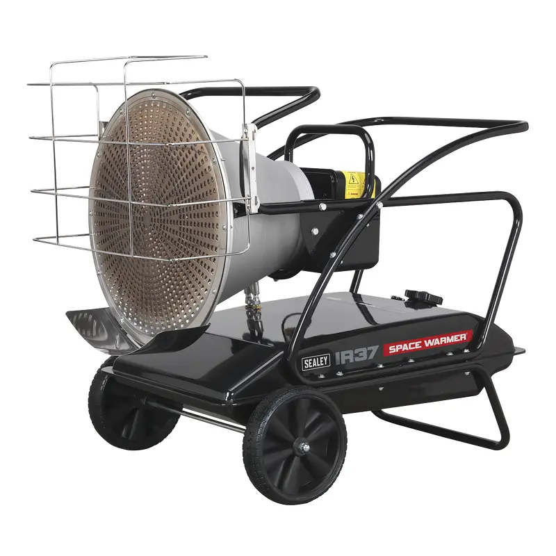 Infrared Space Warmer Paraffin/Kerosene/Diesel Heater with Wheels 125,000Btu/hr - IR37