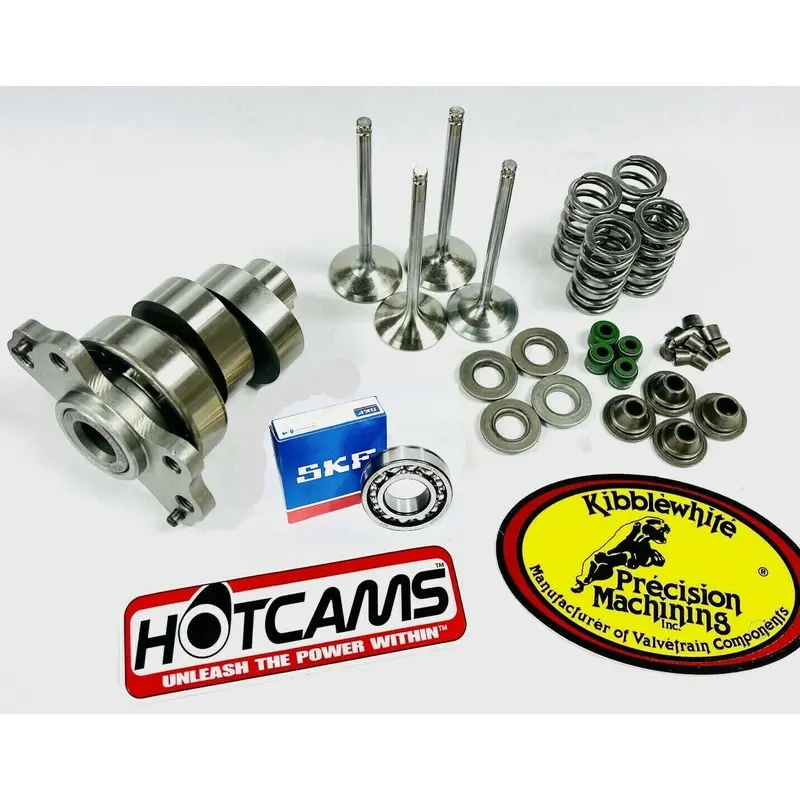 09+ Raptor 700 Stage 3 Hotcam Hot Cam Kibblewhite +2 Valves Head Rebuild Kit
