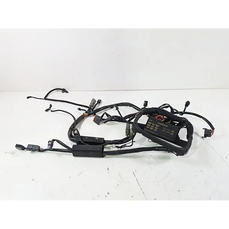 2004 Harley Softail FLSTF Fat Boy Main Wiring Harness Carb - No Cuts 70216-04A