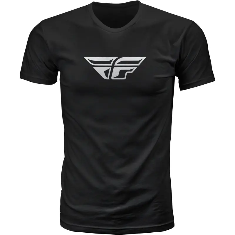 Fly F Wing Tee Black 2x