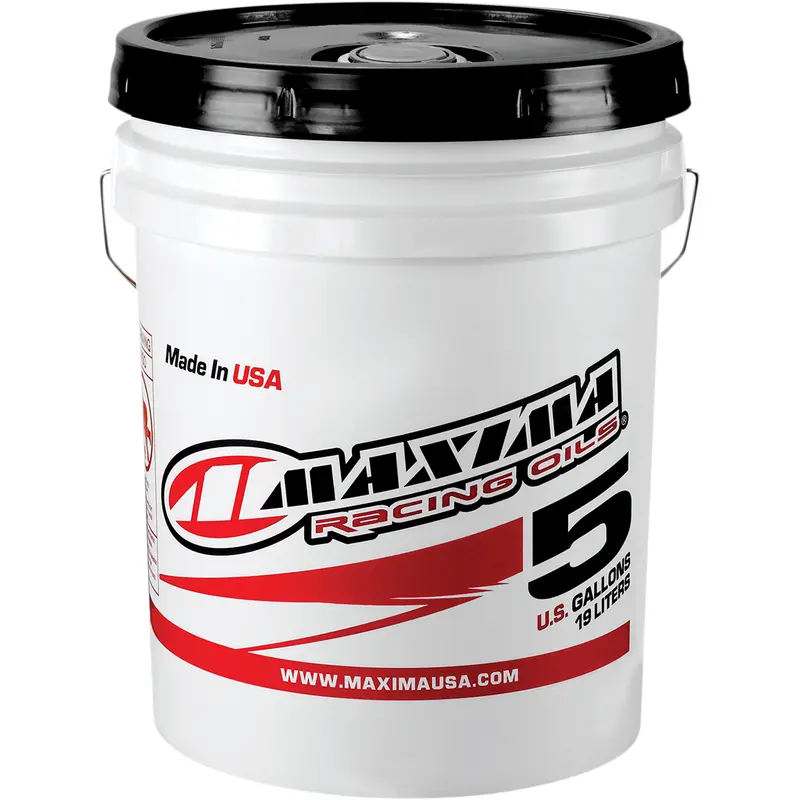 MAXIMA RACING OIL Racing Fork Fluid - 10wt - 5 U.S. gal. - Pail 59505-10