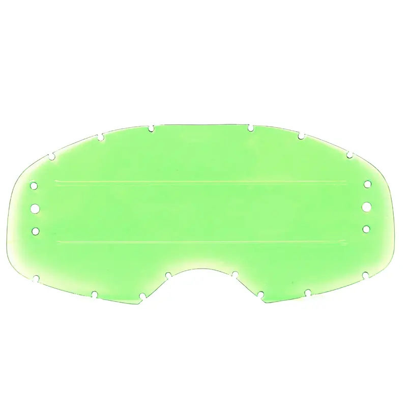 COLOSSUS ROLL OFF LENS GREEN LINED, ANTI FOG, ANTI SCRATCH, LGR00R