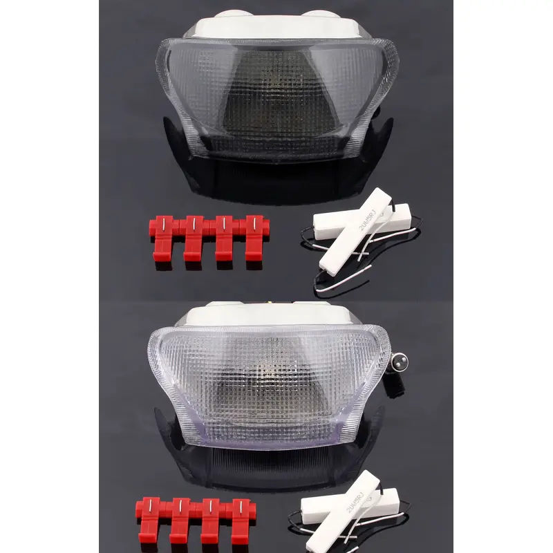 Clear Taillight integrated Turn Signals for Triumph Daytona 995 Speed Triple