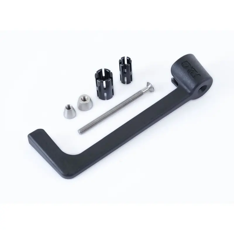 R&G Racing Red Moulded Lever Guard For 2022-2024 Ducati DesertX