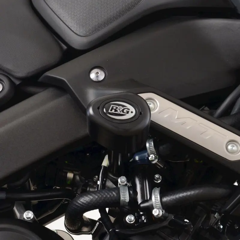 R&G Racing White Aero Style Crash Protection Bobbins For 2020-2024 Yamaha MT-125