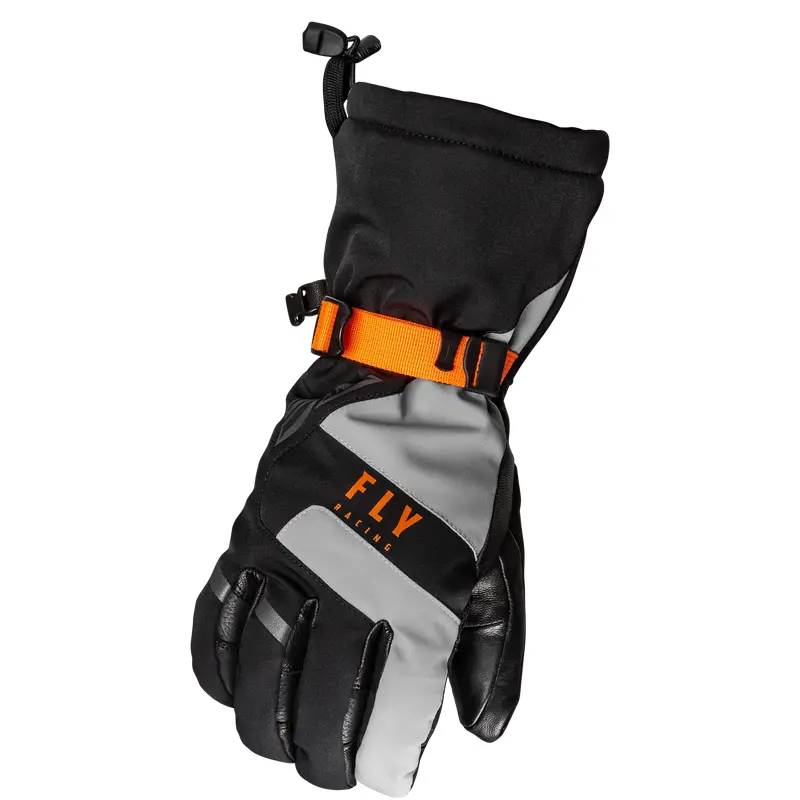 Fly Racing - Highland Gloves Black/Grey/Orange Lg