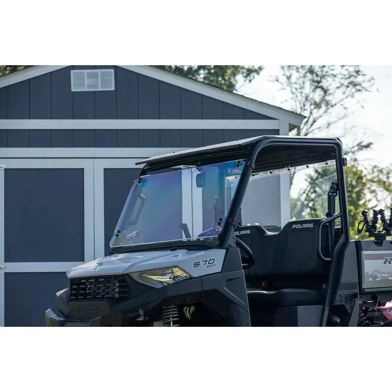 UTV Windshield - Polaris Ranger Mid-Size Full-Tilt Windshield