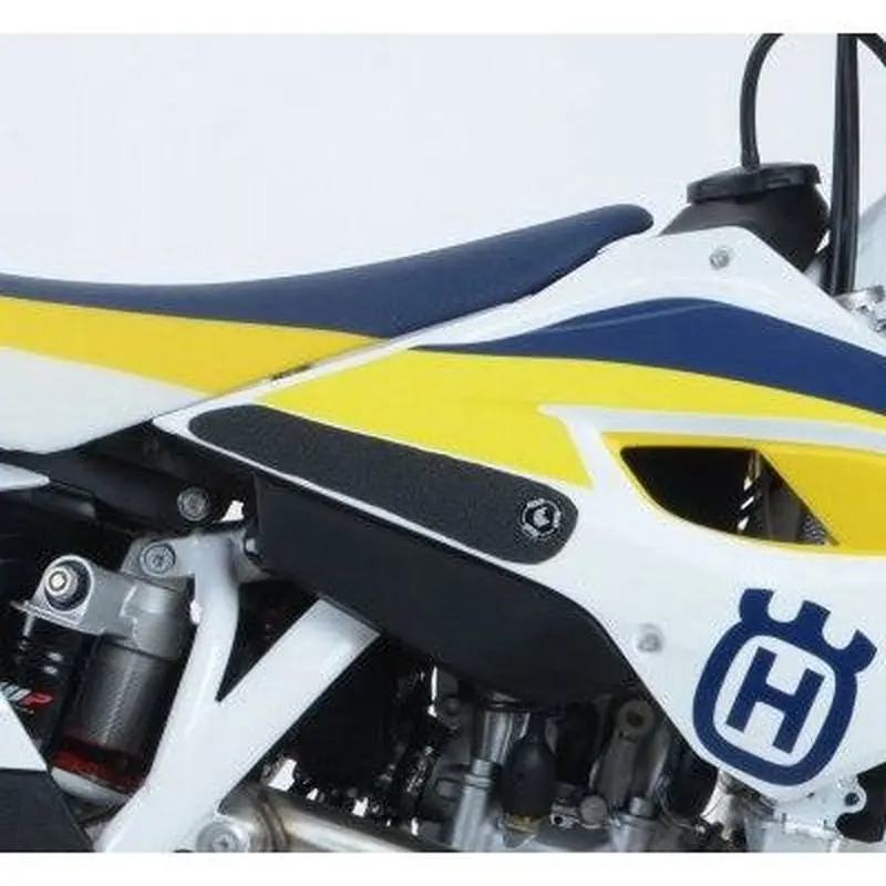 R&G Racing Clear Tank Traction Grips For 2015-2018 Husqvarna FS450 EZRG1100CL