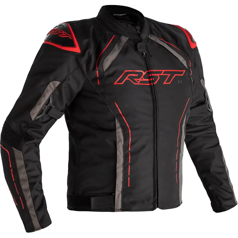 RST S1 Ce Jacket Black/Grey/Red Textile 3xl