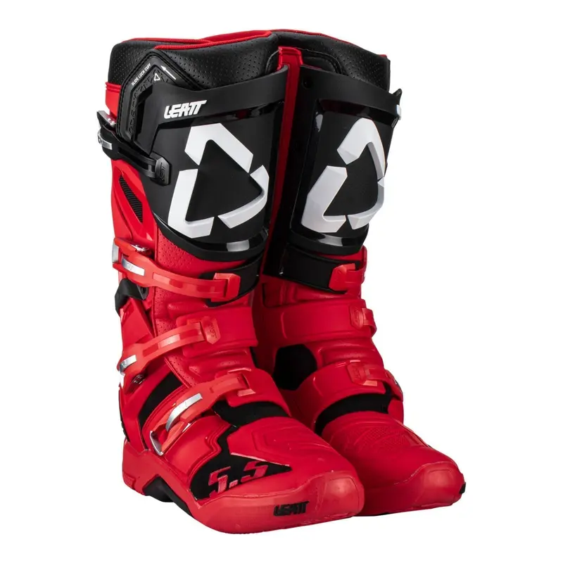 LEATT BOOT 5.5 FLEXLOCK RED