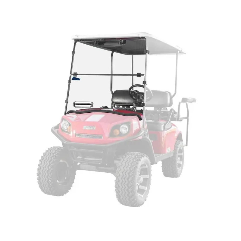 SuperATV Corsa Blue E-Z-GO Express S Flip Down Windshield