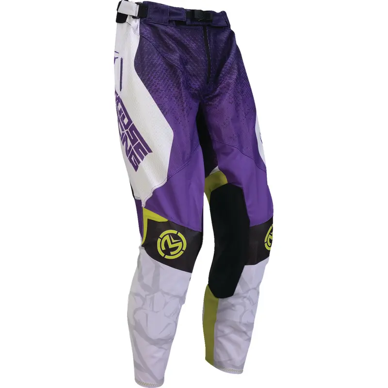 MOOSE OFFROAD Sahara Pants - Purple/Hi-Viz - US 34 2901-12086
