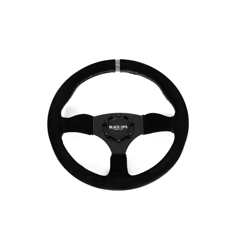Suede Steering Wheel | 6 Bolt Pattern