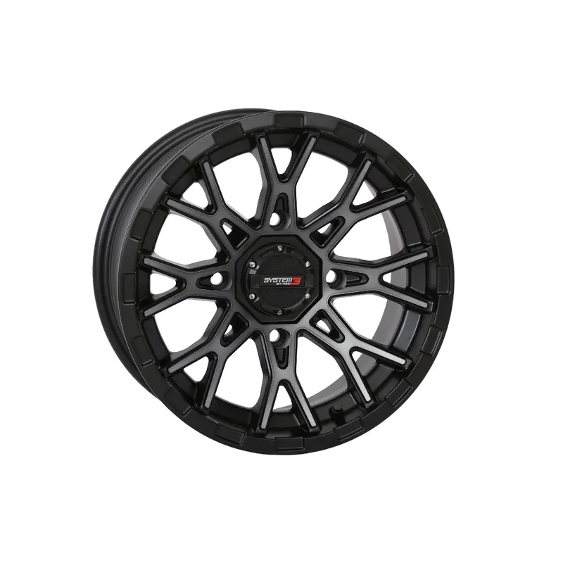 St6 Wheel 14x7 4+3 (+10mm) 4/137 Matte Dark Tint