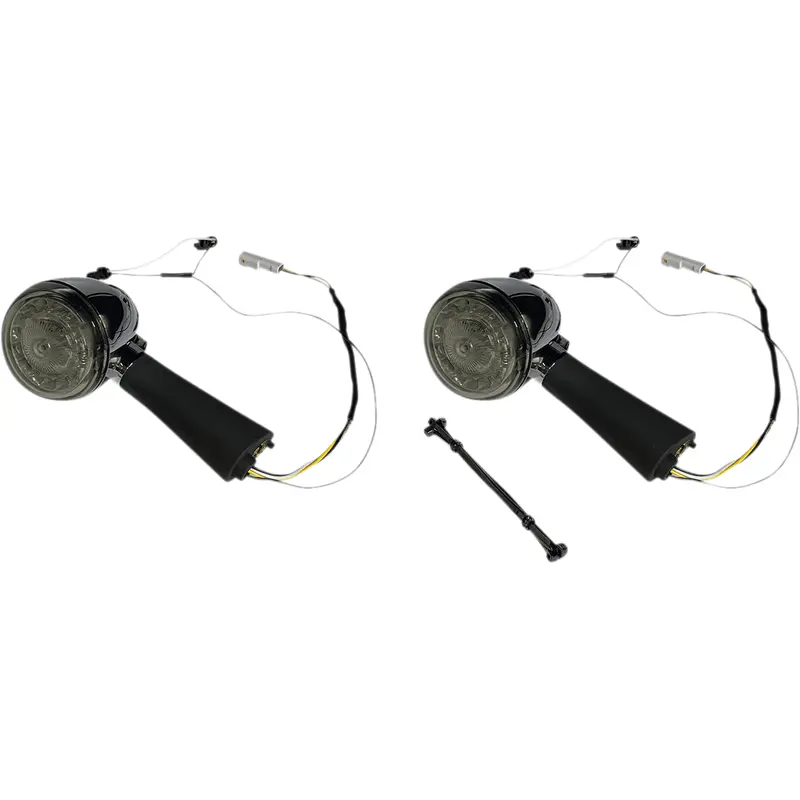 Custom Dynamics Rear LED Tun Signal Ringz - Smoke - Scout PB-SCOUT-RR-CS