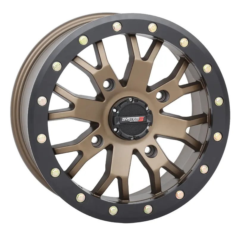 SB4 BL WHEEL 14X7 4+3 (+15MM) 4/156 MATTE BRONZE/BLACK