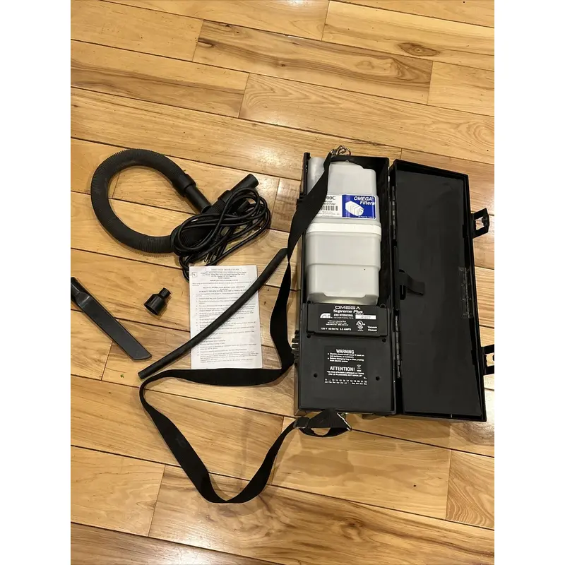 Working OMEGA SUPREME PLUS HANDHELD PORTABLE SERVICE VACUUM