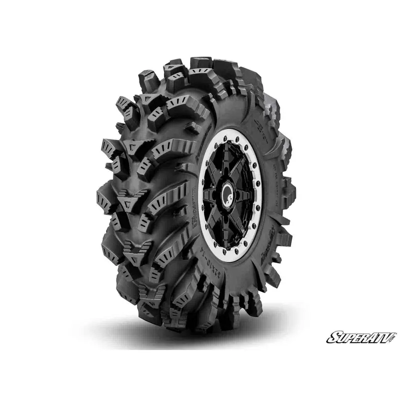 Intimidator Tires 26.5x10x14 on 14" Healy Lock Series Wheels 4/156 Pattern