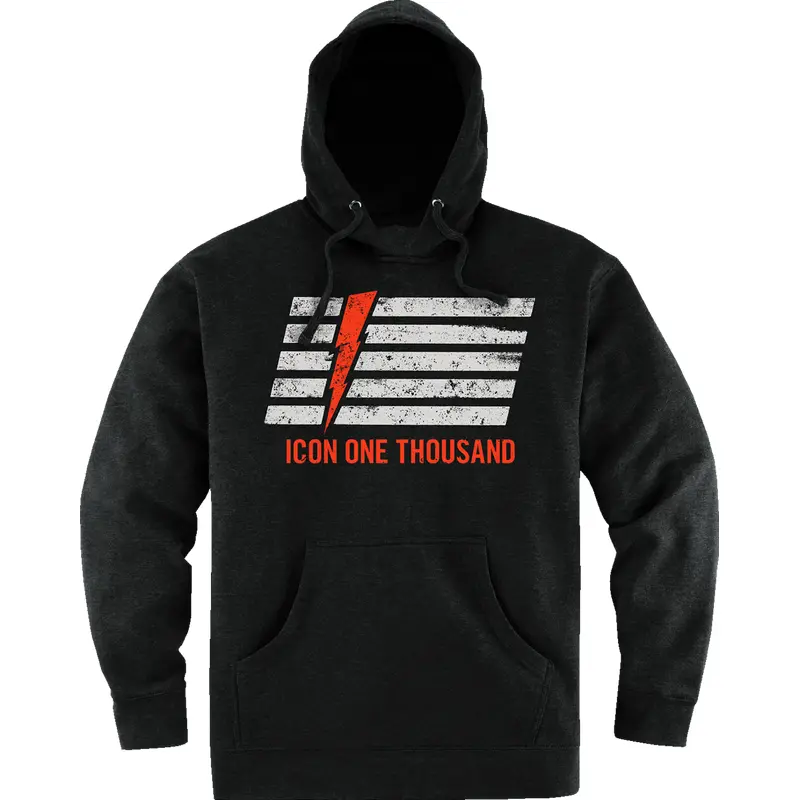 ICON Intercept 93* Hoodie - Black - 2XL 3050-6653