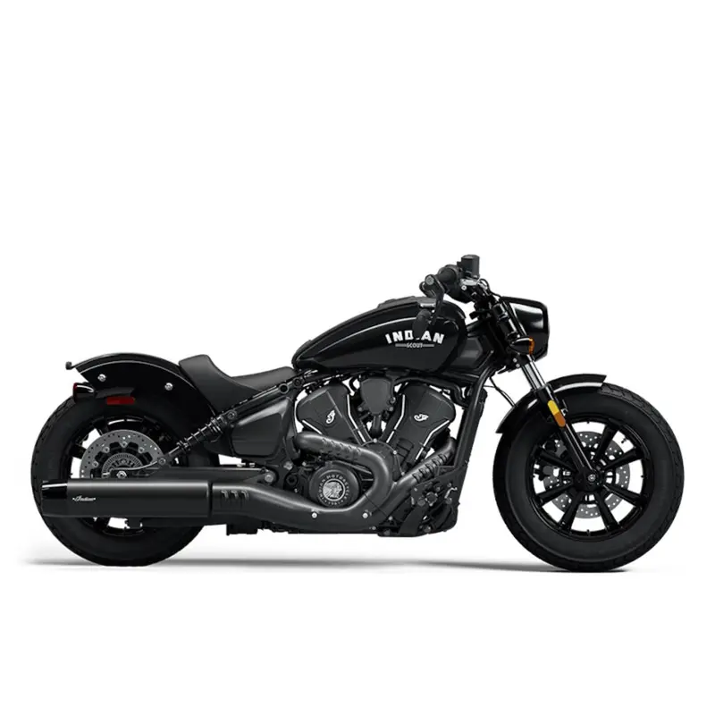 New 2025 Indian Motorcycle Scout Bobber Limited Black Metallic