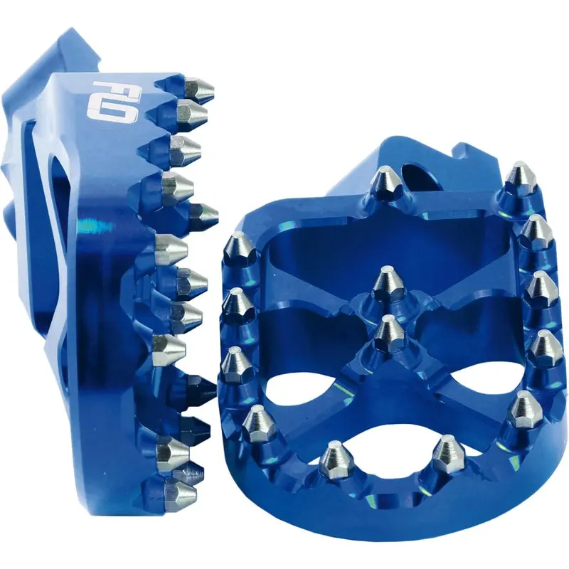 FLO Pro Series Foot Pegs Blue Yam | FPEG-793BLU