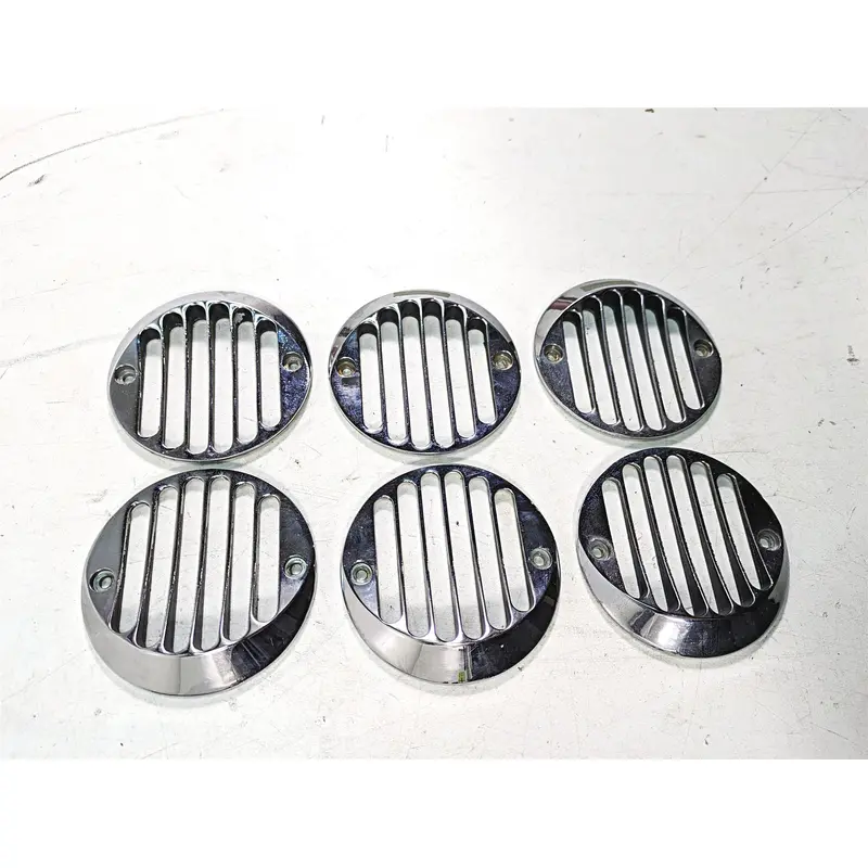 1999 Harley Touring FLHTC Electra Glide Front Rear Blinker Chrome Cover Set