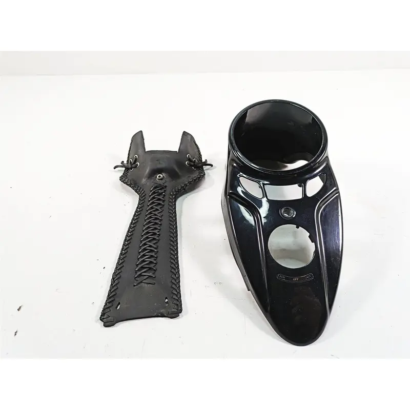 2009 Harley Softail FLSTSB Cross Bones Speedo Cover Tank Dash 71952-08